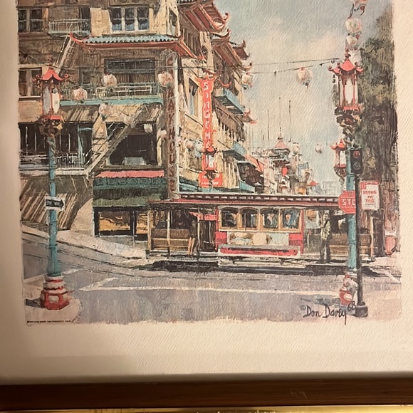 Don Davey 1968 San Francisco Chinatown Art 🖼 Print - Picture 3 of 5